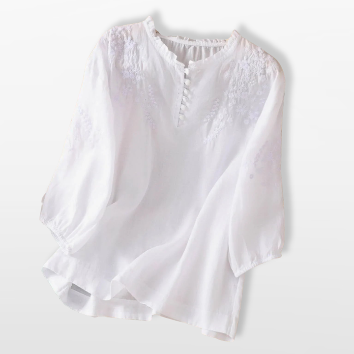 Blouse Femme Brodée Fluide