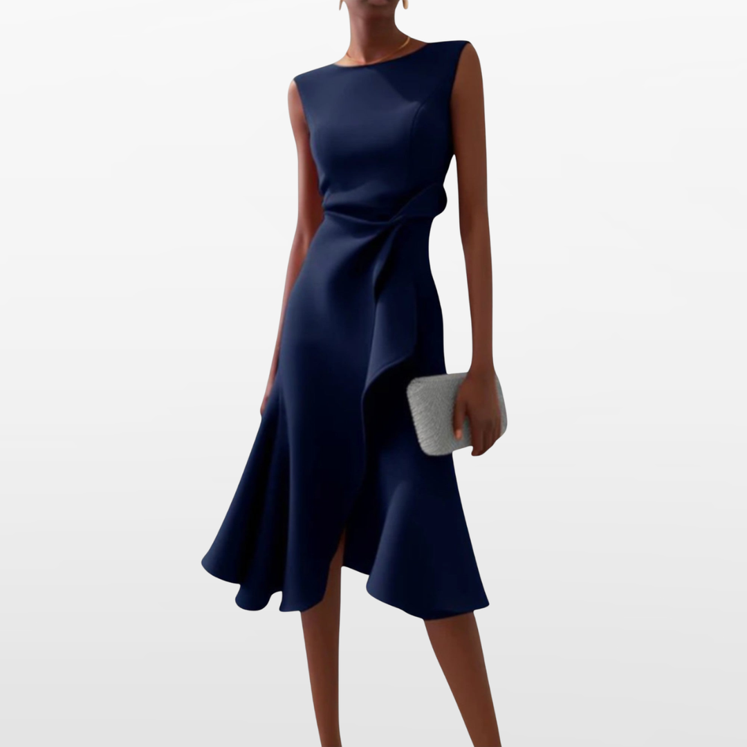 Robe Midi Ajustée Femme