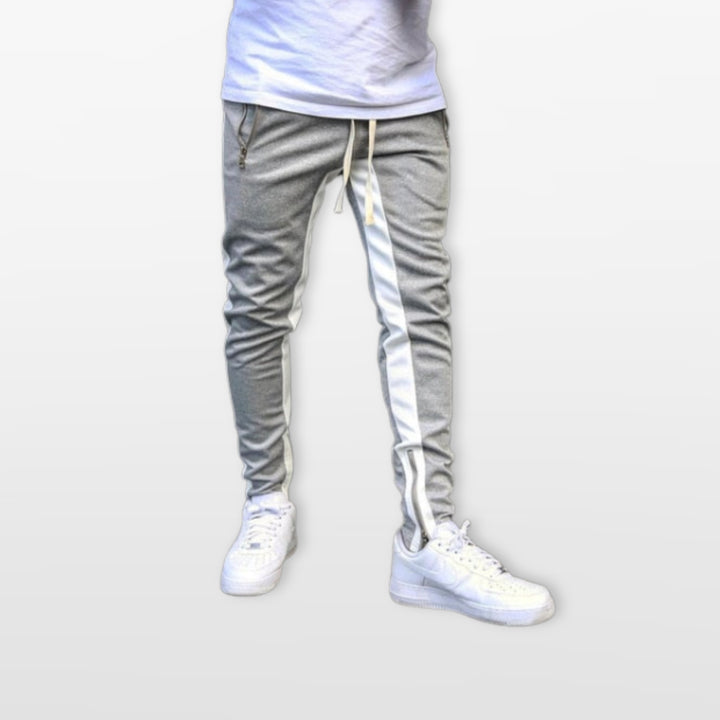 Pantalon Jogger Homme Slim Bandes Latérales