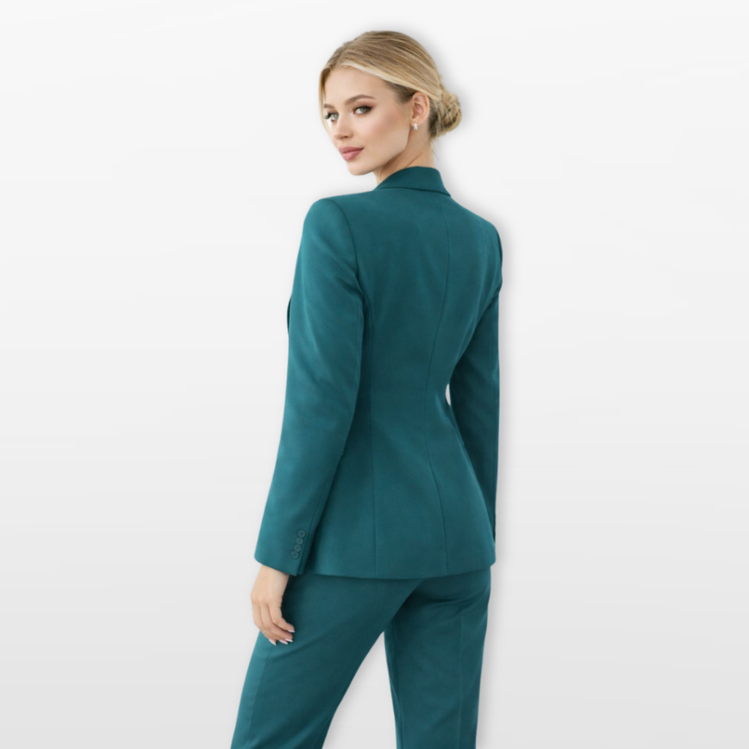 Tailleur Femme Trois Pièces Ajusté