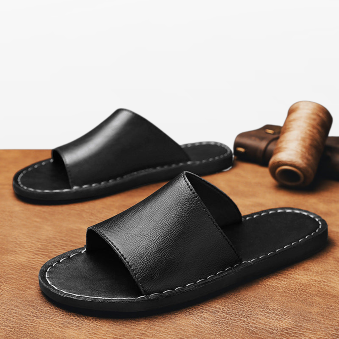 Claquettes Homme Minimalistes Été Style Décontracté