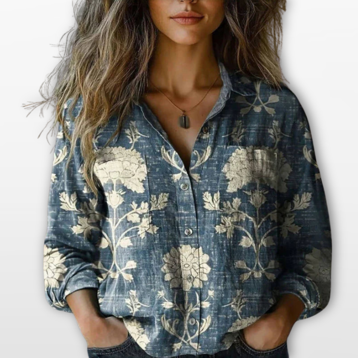 Blouse Femme Fluide Motif Bandana