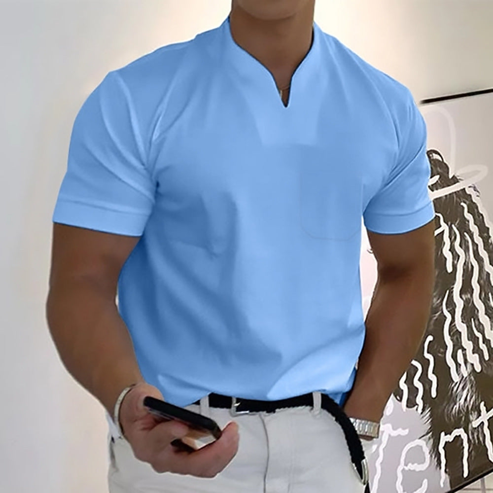 T-Shirt Casual Poche Homme