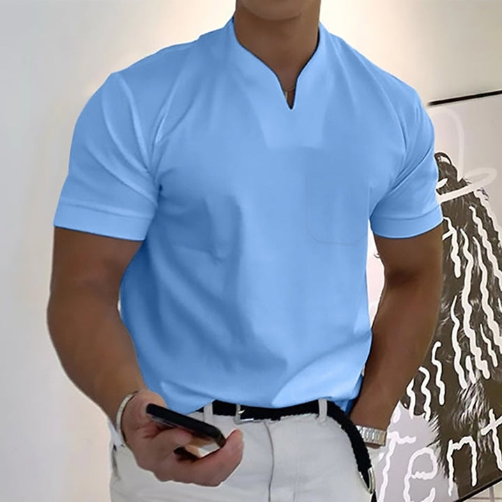 T-Shirt Casual Poche Homme