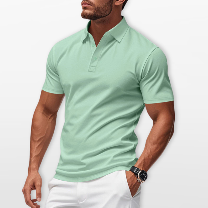 Polo Homme Manches Courtes Coupe Ajustée