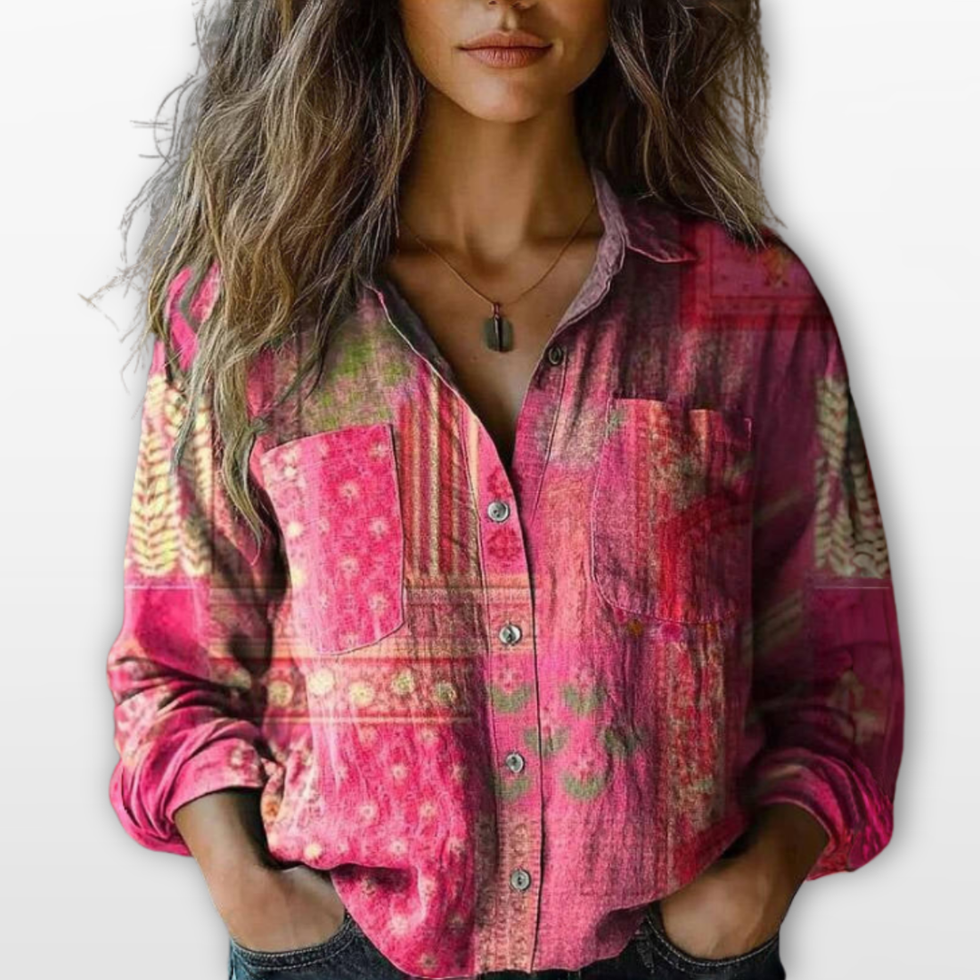 Blouse Femme Fluide Motif Bandana