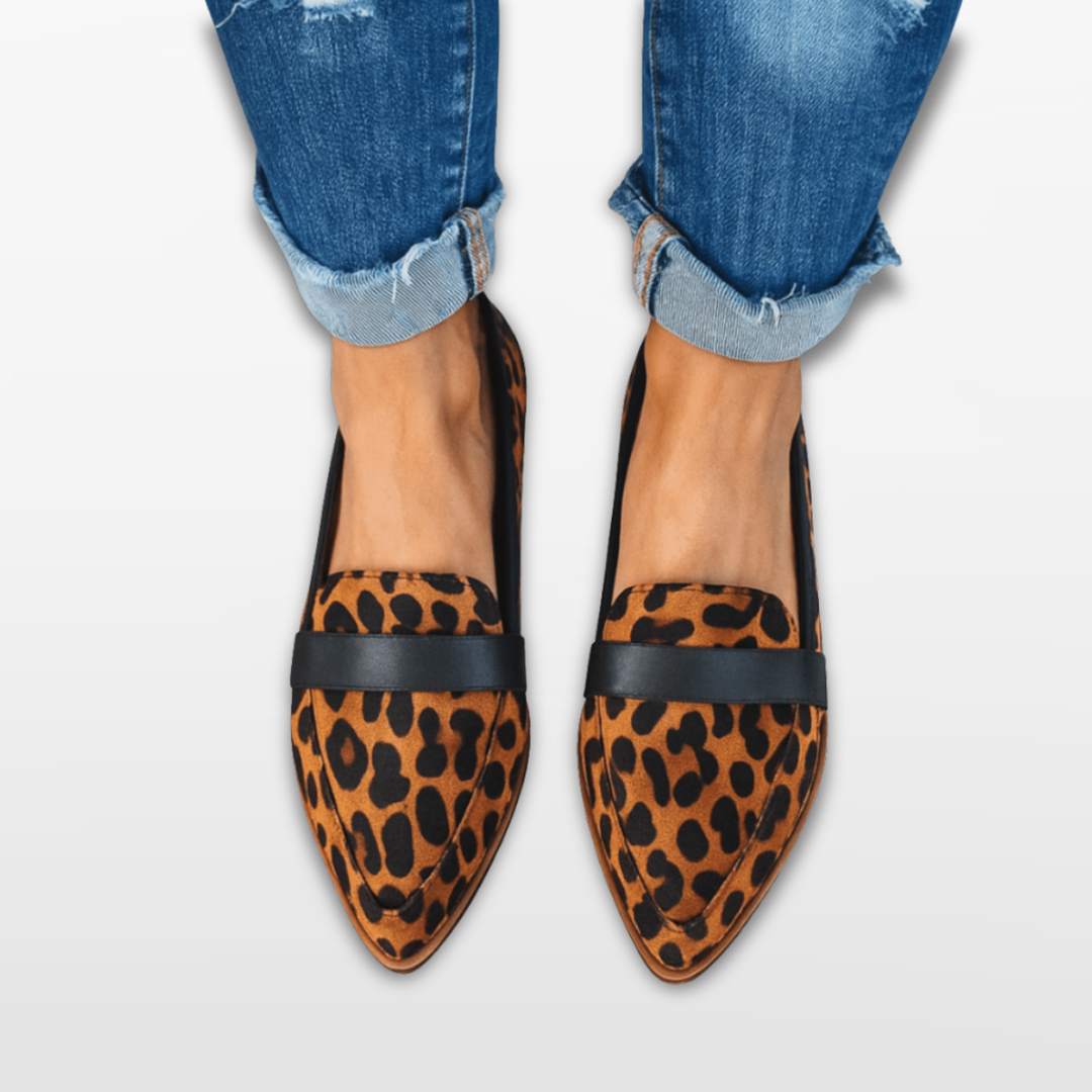 Mocassins Femme Orthopédiques Bout Pointu
