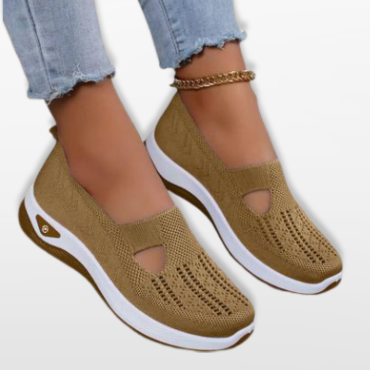 Baskets Slip-On Respirantes Femme