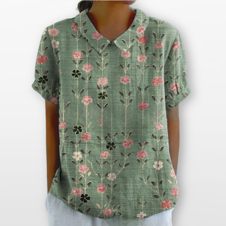 Blouse Femme Brodée Fluide