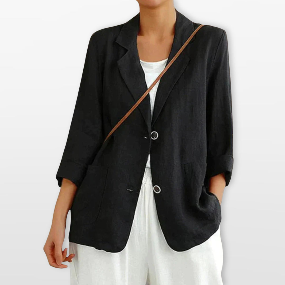 Blazer Décontracté Léger Coupe Ample Femme