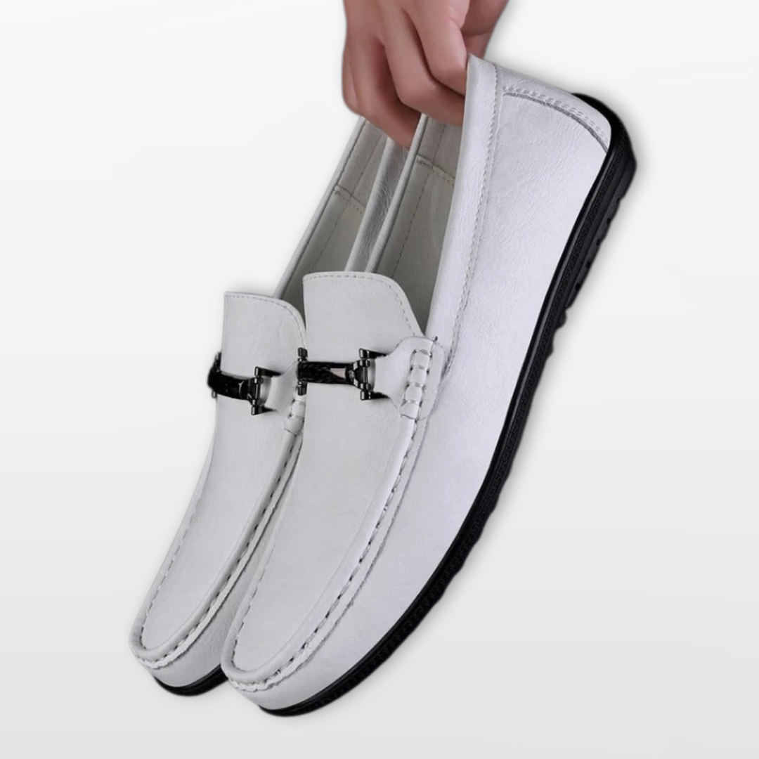Mocassins élégants sans lacets homme