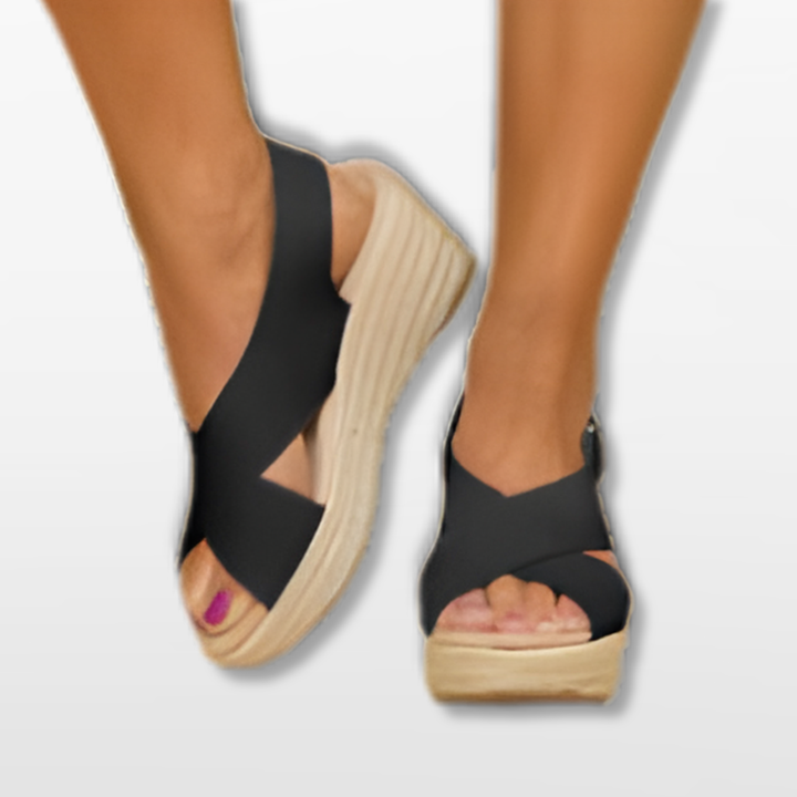 Sandales Compensées Espadrilles Femme