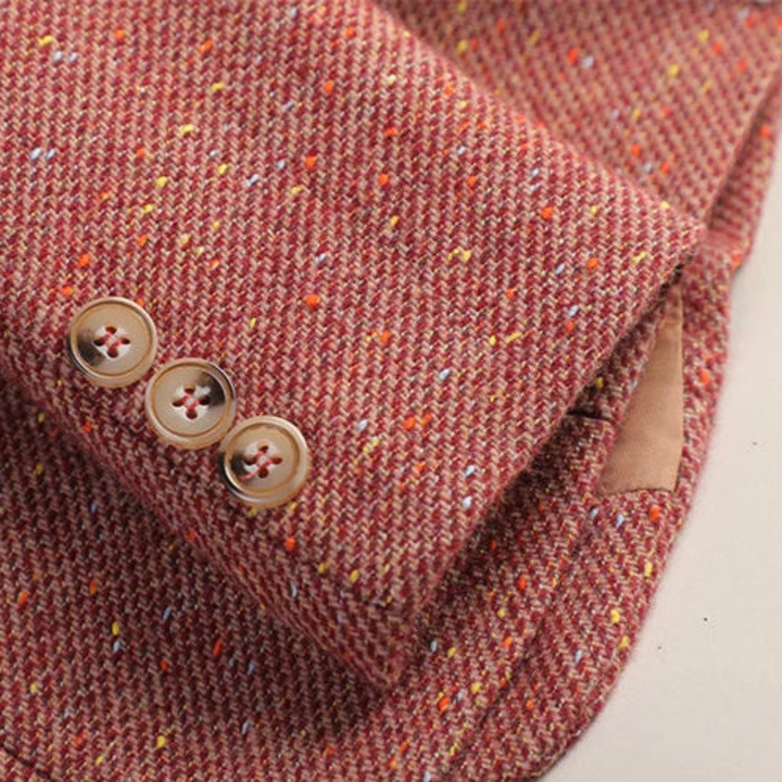 Blazer Femme Laine Ajusté Élégant Structuré