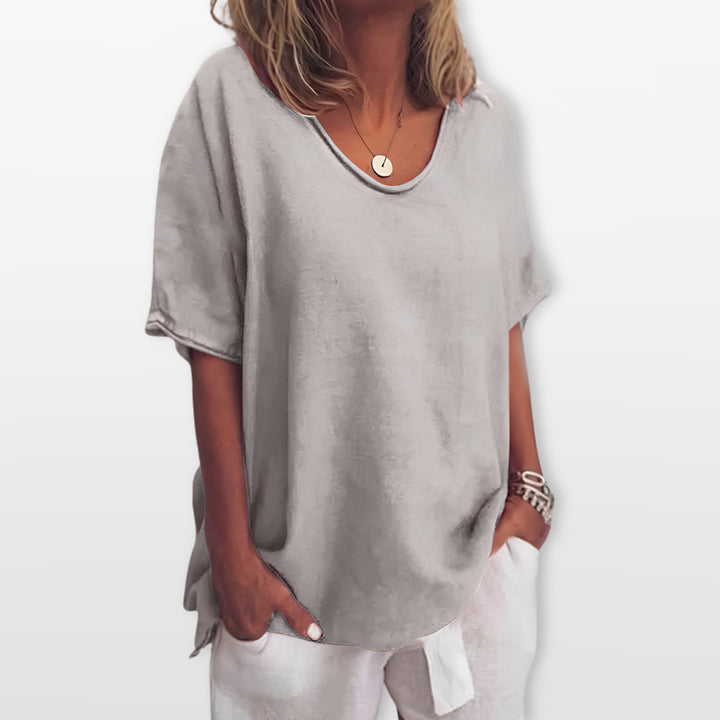 T Shirt Femme Ample Casual Confortable Quotidien