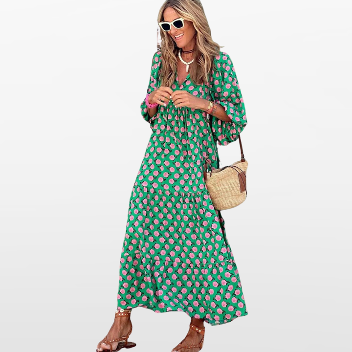 Robe Midi Coupe Ample Femme