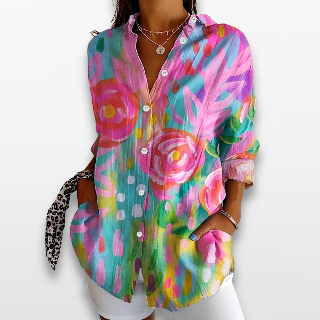 Blouse Femme Fluide Fleurie