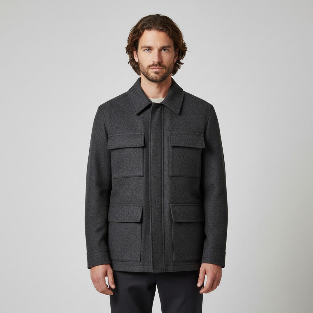 Étienne - Veste Matelassée à Col Montant