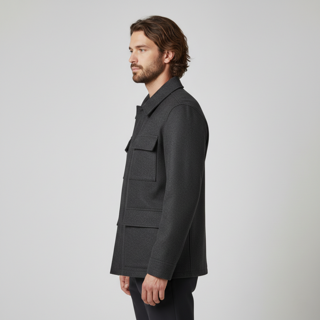 Étienne - Veste Matelassée à Col Montant