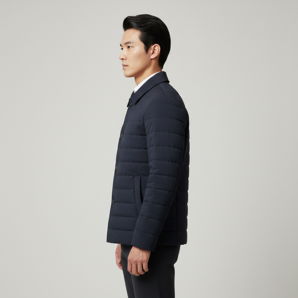 Olivier - Veste Matelassée à Col Chemise