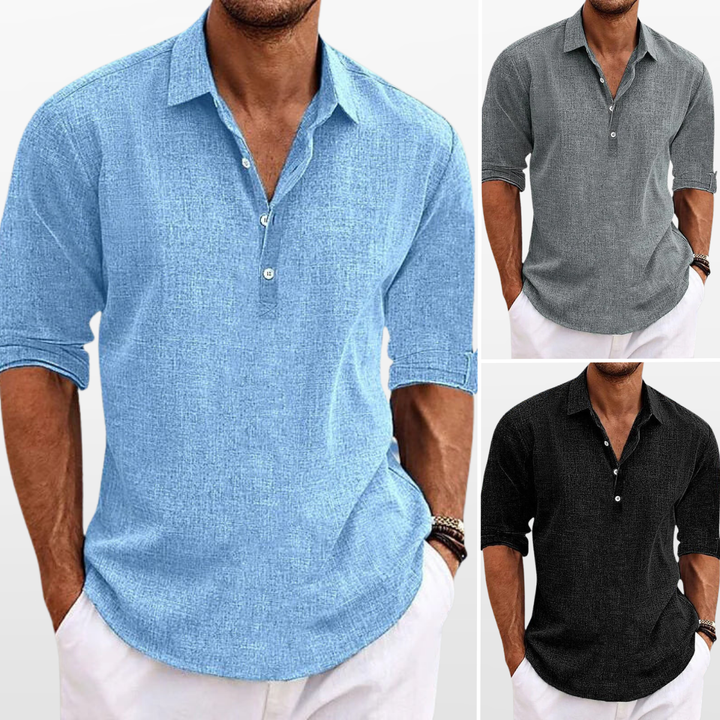 Chemise Homme Col Tunisien