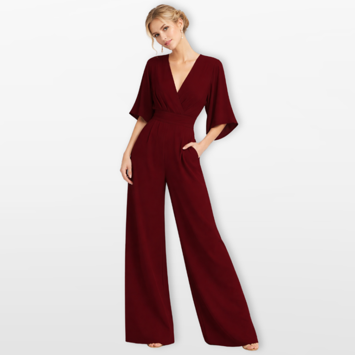 Combinaison Femme Coupe Large Col V