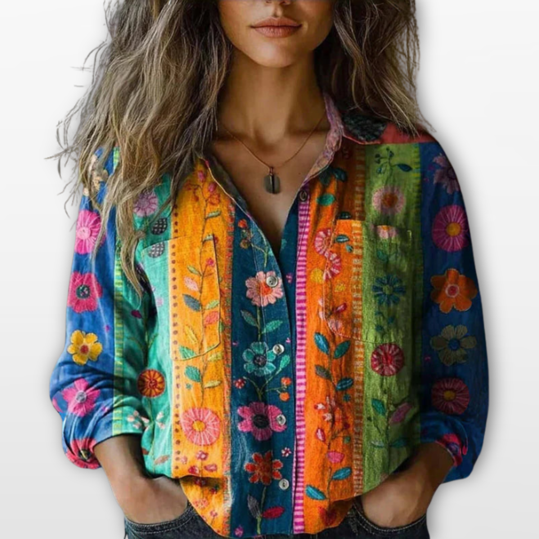 Blouse Femme Fluide Motif Bandana