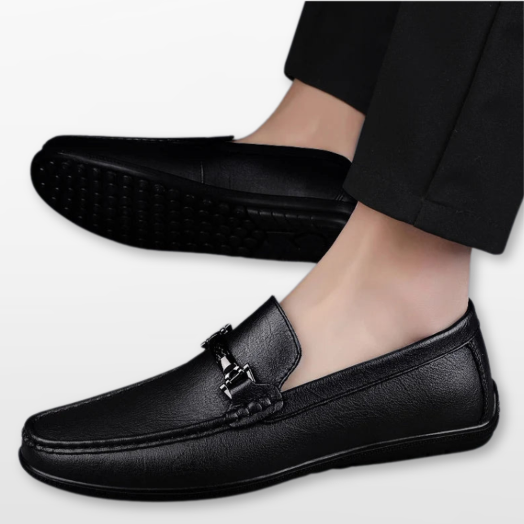 Mocassins élégants sans lacets homme