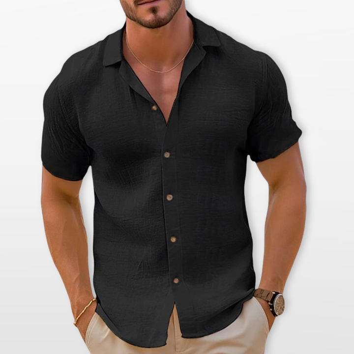 Chemise Homme Coupe Ajustée Décontractée