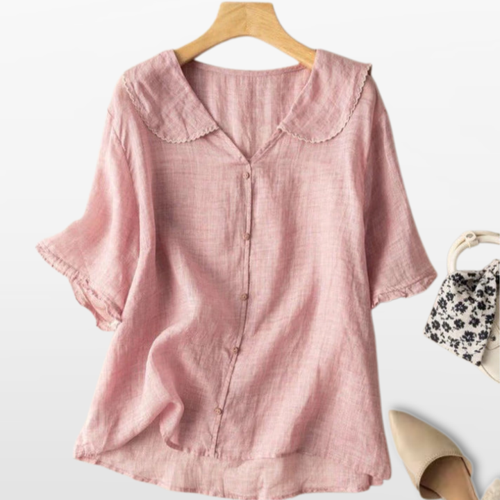 Blouse Femme Boutonnée Fluide