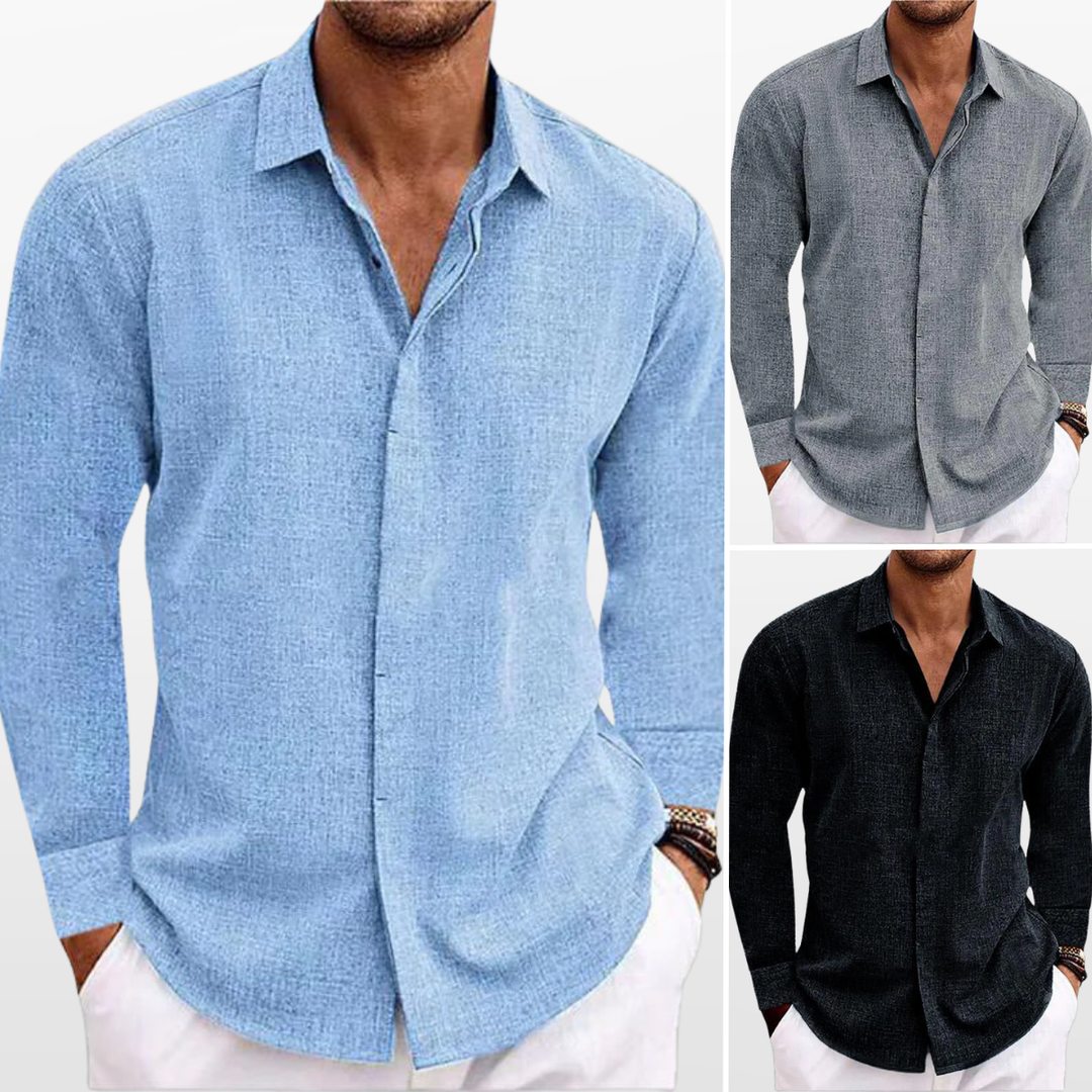 Chemise Casual Texturée Homme