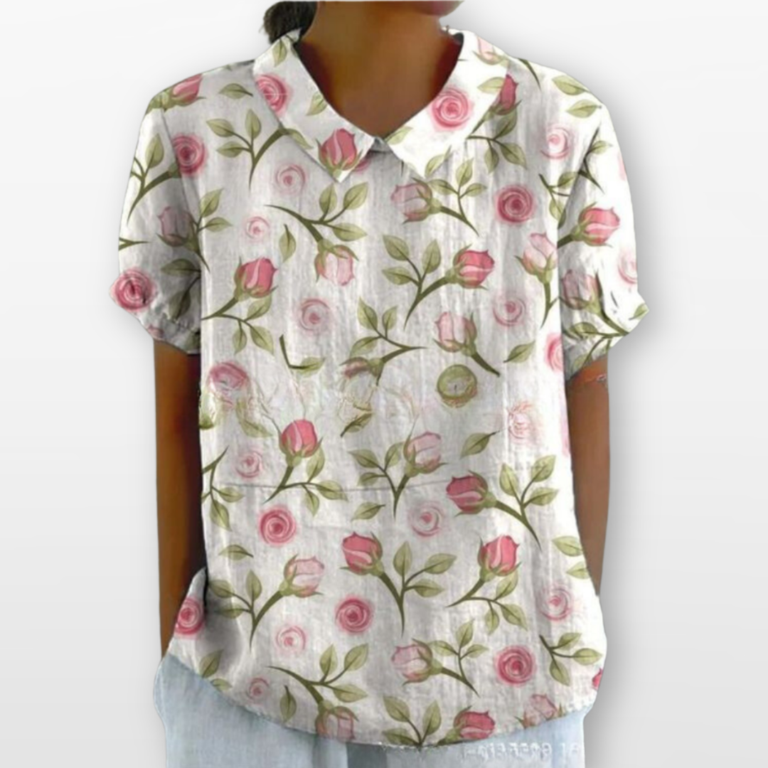 Blouse Femme Brodée Fluide