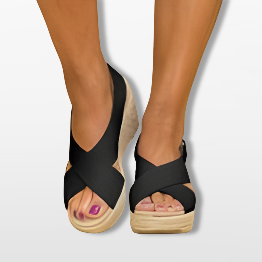 Sandales Compensées Espadrilles Femme