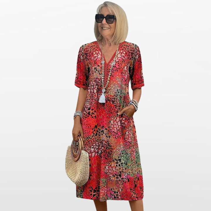 Robe Midi Décontractée pour Femme