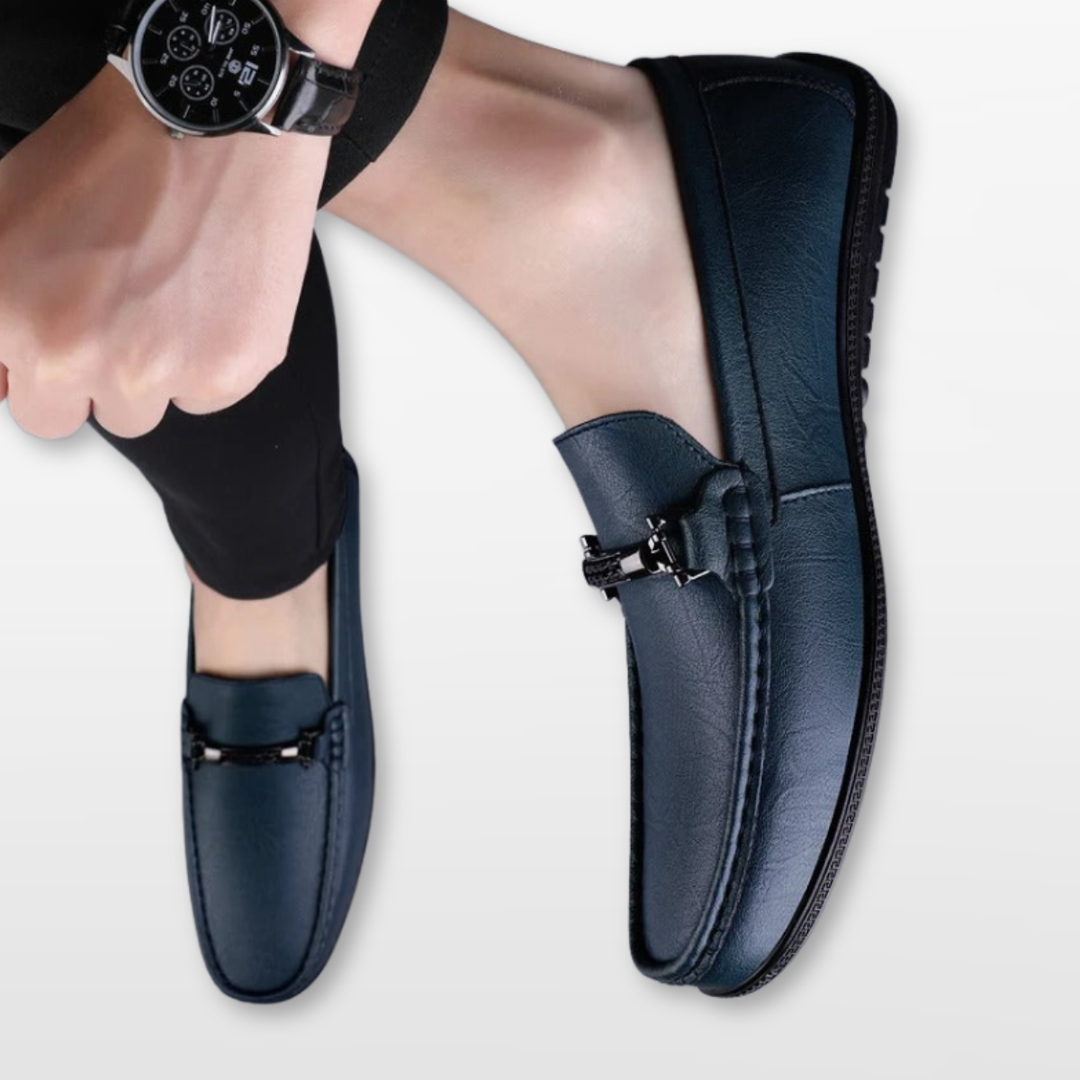 Mocassins élégants sans lacets homme