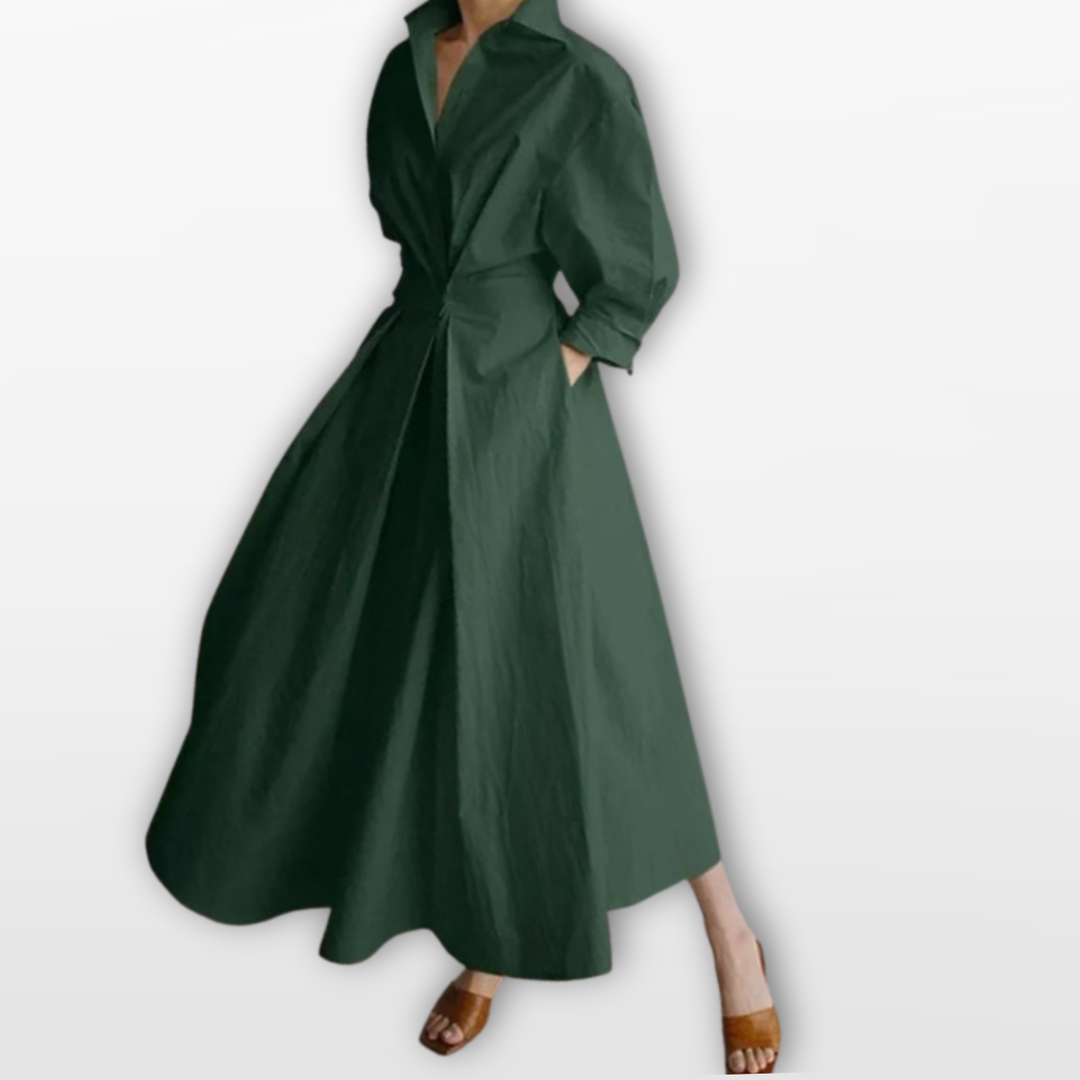 Robe Chemise Femme Longue