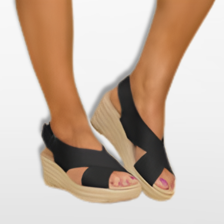 Sandales Compensées Espadrilles Femme