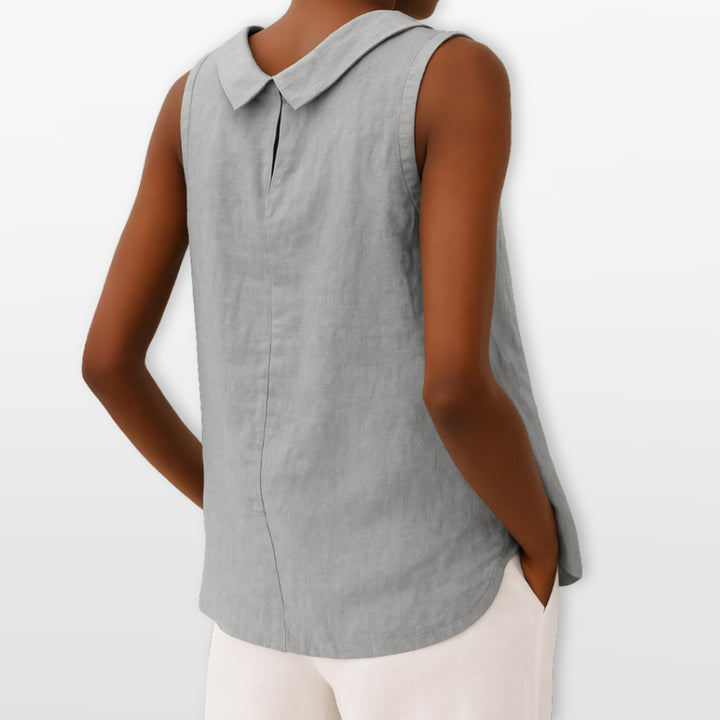 Top Femme Sans Manches Fluide