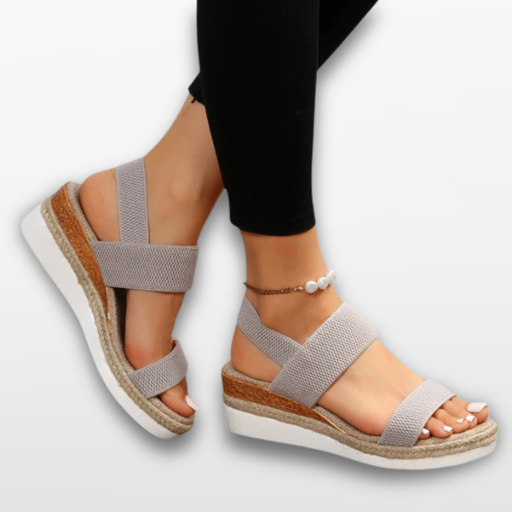 Sandales Femme Orthopédiques à Plateforme Confort