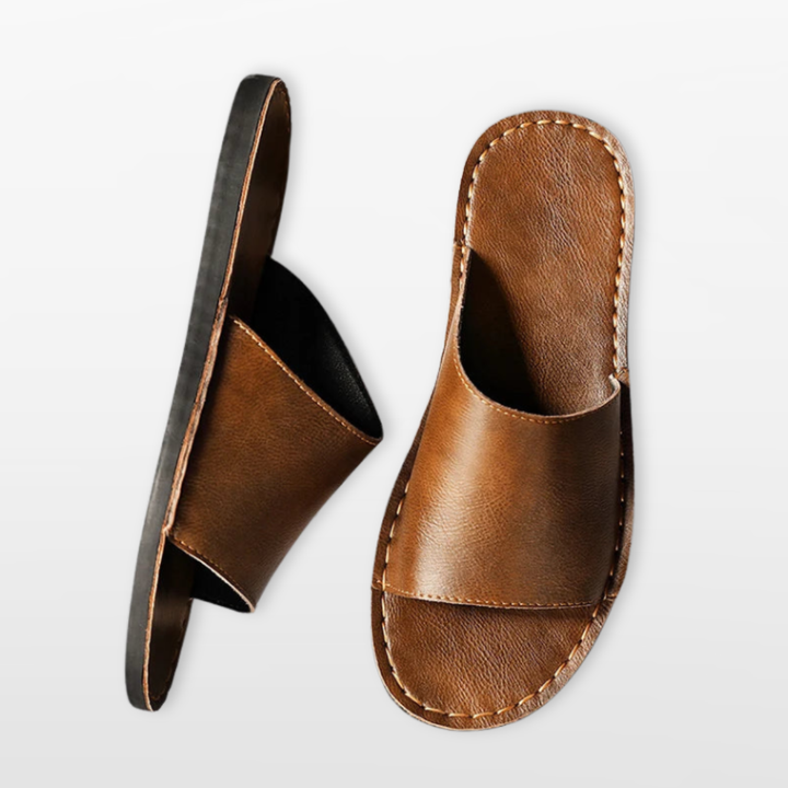Claquettes Homme Minimalistes Été Style Décontracté