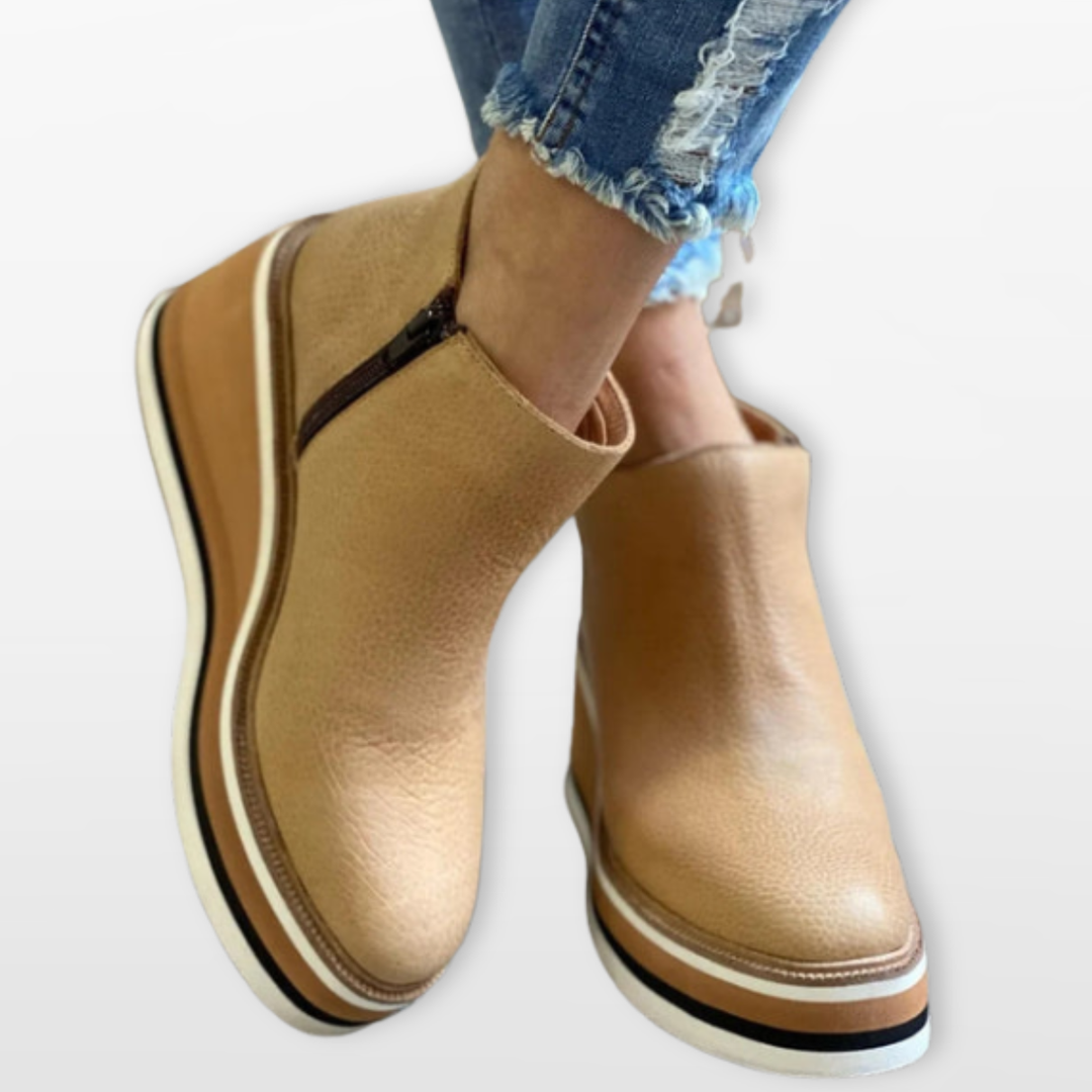 Bottines Plateforme Femme À Enfiler
