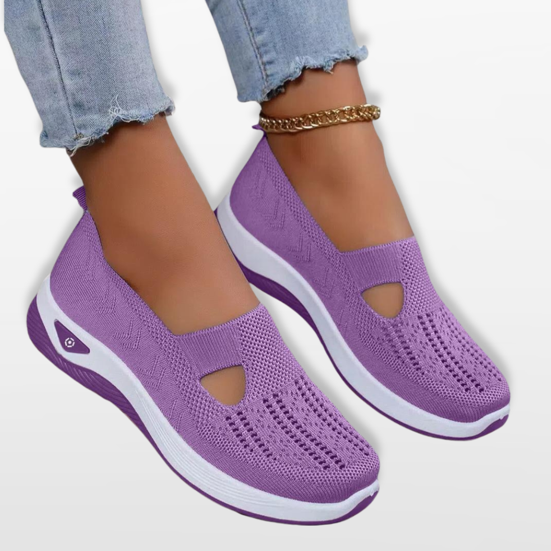 Baskets Slip-On Respirantes Femme