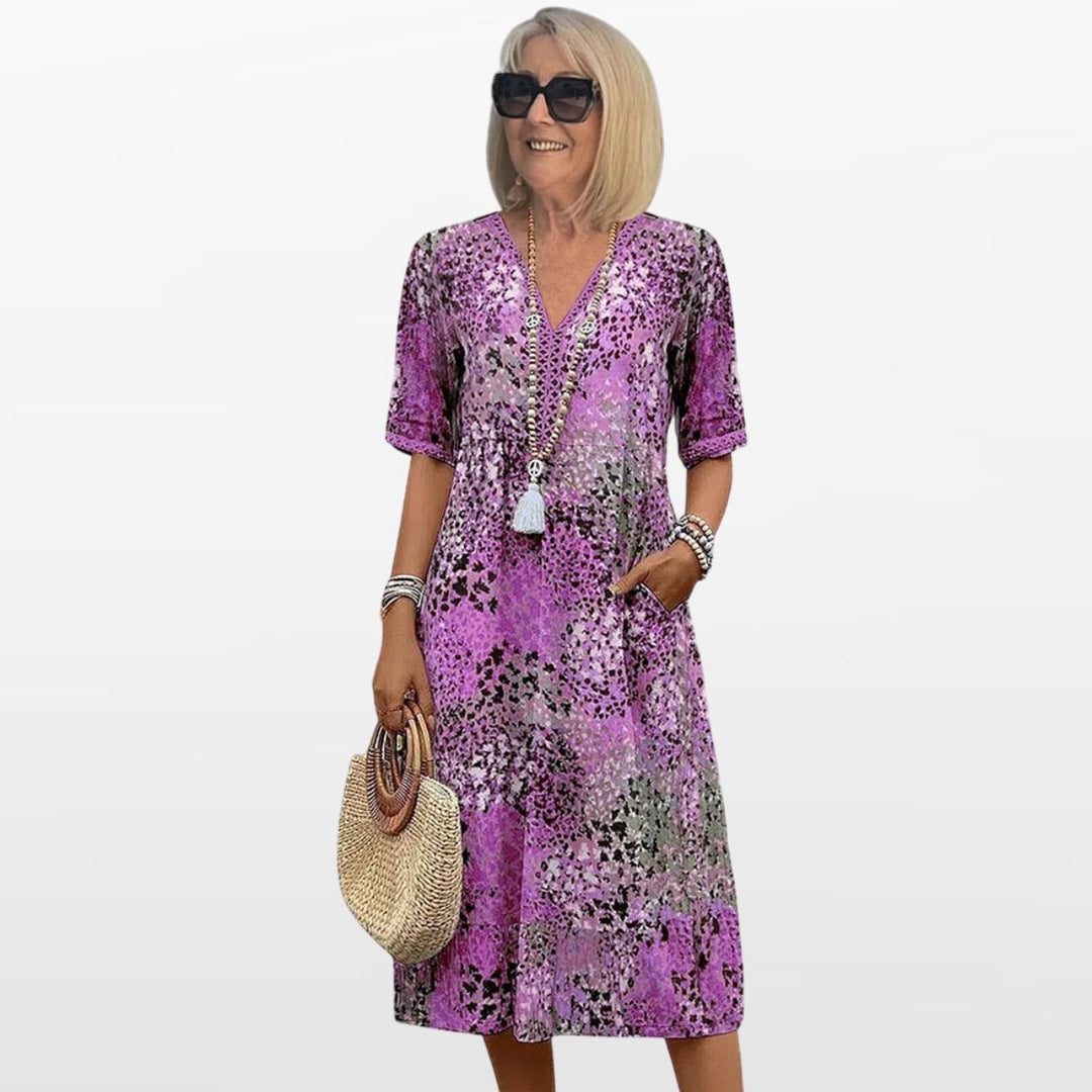 Robe Midi Décontractée pour Femme