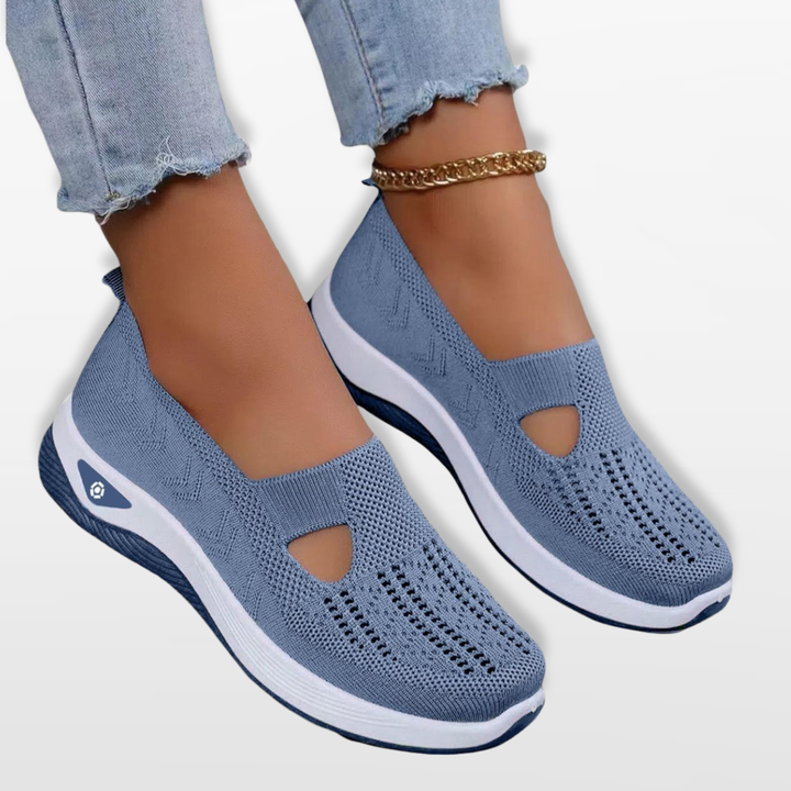 Baskets Slip-On Respirantes Femme