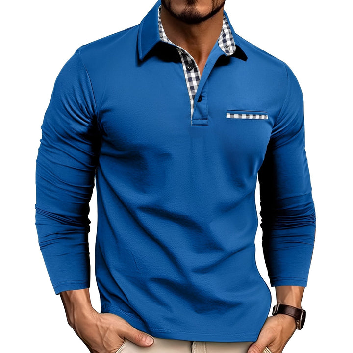 Polo Casual Manches Longues Homme