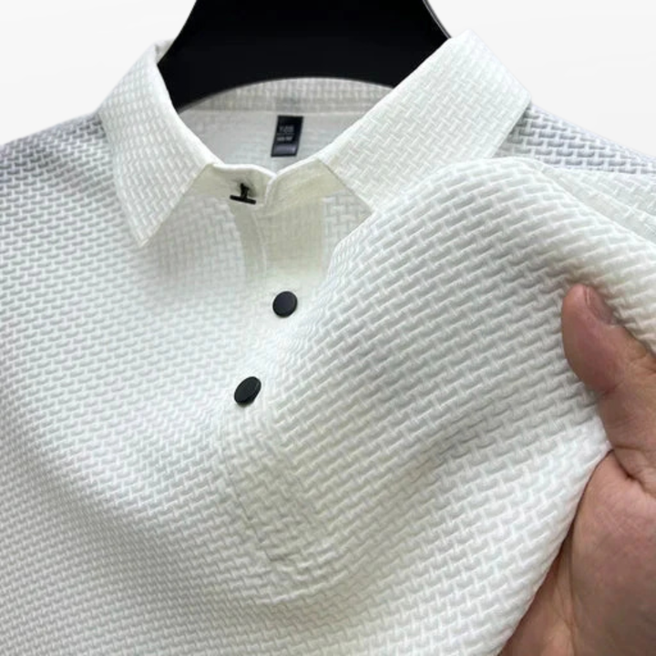 Chemise Texturée Ajustée Homme