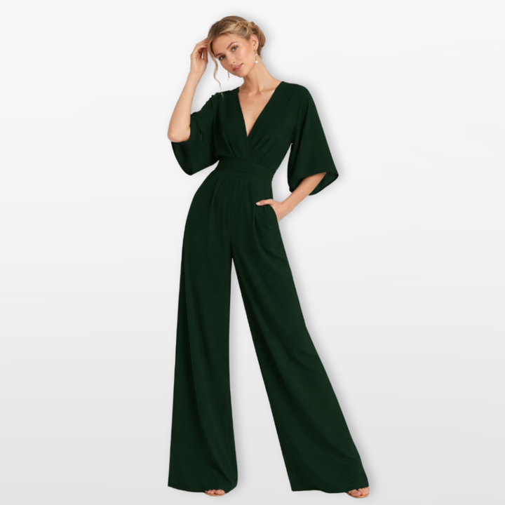 Combinaison Femme Coupe Large Col V