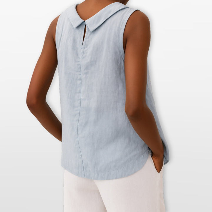 Top Femme Sans Manches Fluide