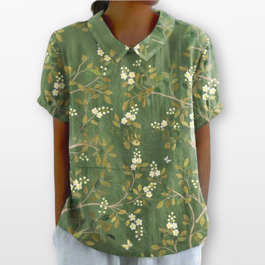 Blouse Femme Brodée Fluide