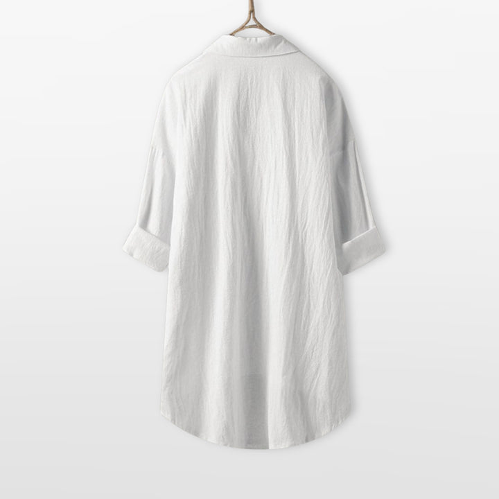 Chemise Boutonnée Coupe Ample Femme