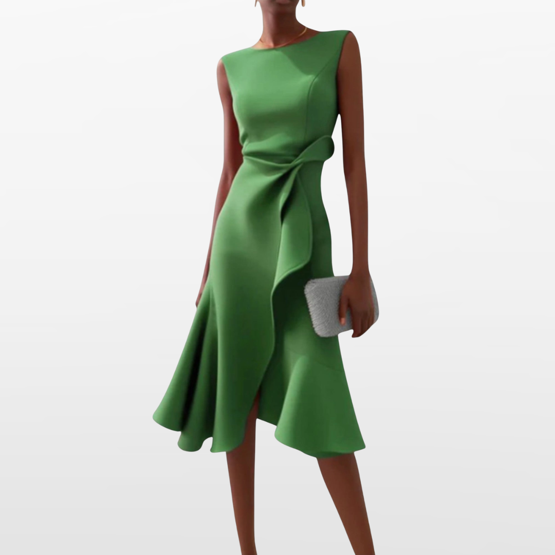 Robe Midi Ajustée Femme